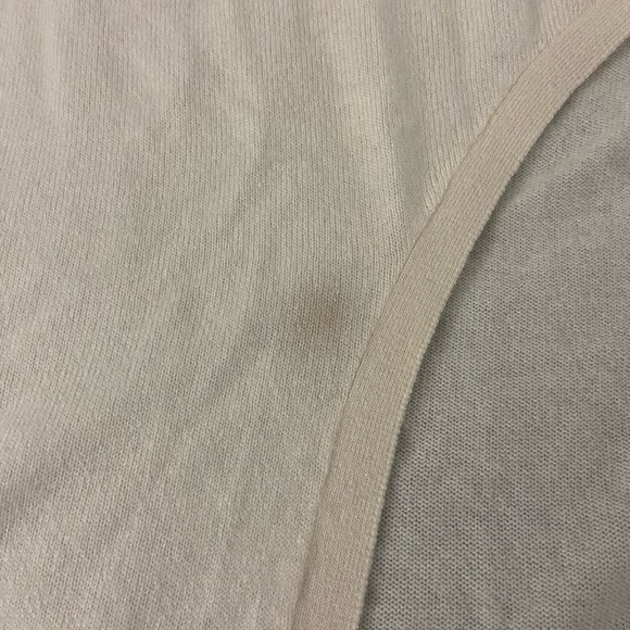 NWT JONATHAN SIMKHAI Flynn Recycled Cashmere Wrap Dress -Ivory - Picture 15 of 15